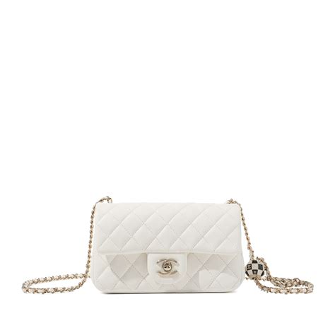 chanel mini rolling suitcase purse|Chanel lambskin bag.